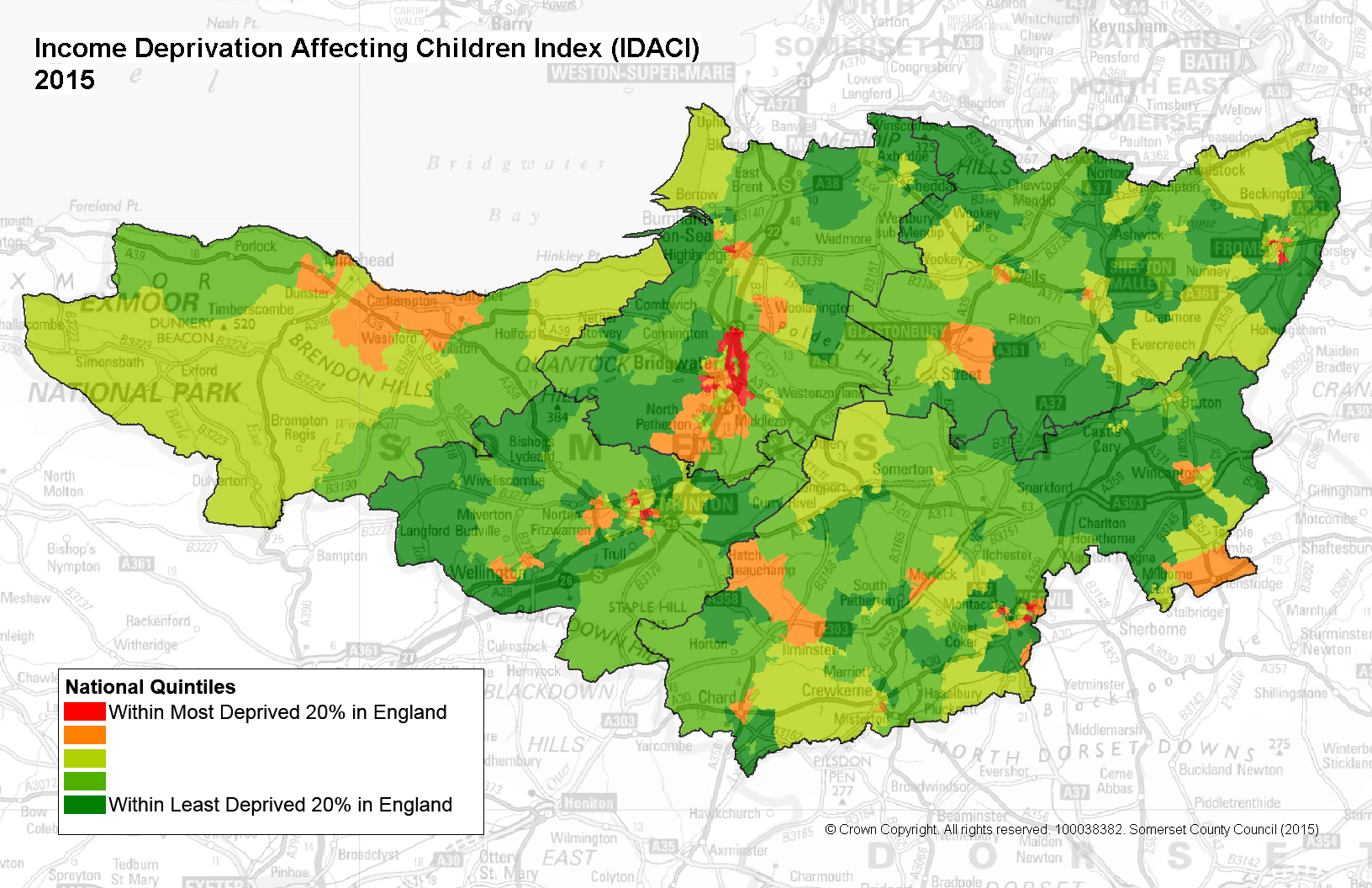 Income Deprivation affecting children and older people - Somerset ...